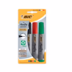 BIC ECO 2000, Multicolore, 5 mm, 1000 m, Universel, 3 pièce(s), Ampoule
