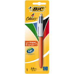 BIC 4 Color Fine Blister 1 Ast