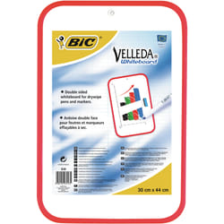 BIC Whiteboard 30x44 Cm Red