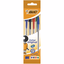 BIC 8308621, Stylo à bille, 4 pièce(s), Moyen