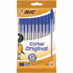 BIC 830863, Stylo à bille, Bleu, 10 pièce(s)