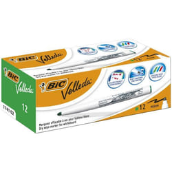 BIC 9581681 marqueur 12 pièce(s) Pointe fine Vert