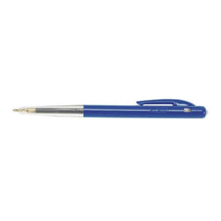 BIC M10 clic Bleu Stylo à bille rétractable avec clip Moyen 50 pièce(s)