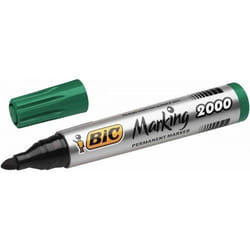 BIC Marking 2000 marqueur indélébile Pointe ogive Vert 12 pièce(s)