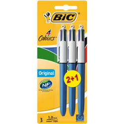 BIC 4 Colors Blister 2+1