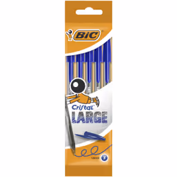 BIC 888746, Clip, Stylo à bille, Bleu, 5 pièce(s)