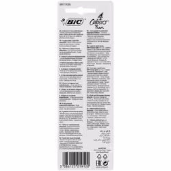 BIC 4 Colours Fashion Blister 1