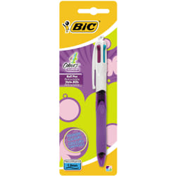 BIC 3086123249936 stylo roller Bleu, Rose, Violet, Jaune 1 pièce(s)
