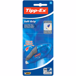TIPP-EX Soft grip film/bande correcteur 10 m Bleu 1 pièce(s)