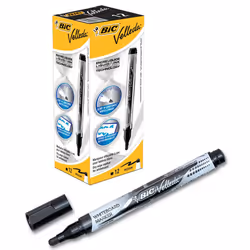 BIC 902088, 12 pièce(s), Noir, Pointe ogive, Noir, Noir, Rond