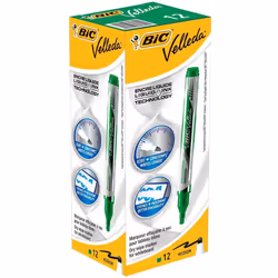 BIC 902090, 12 pièce(s), Vert, Pointe ogive, Vert, Vert, Rond