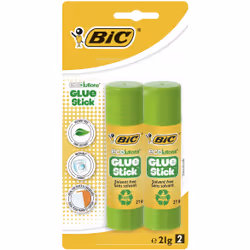 BIC Eco Glue Stick 21gr Bl2, Tube