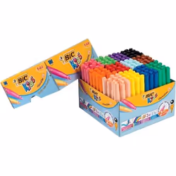 BIC 107457, Moyen, Pointe du marqueur, Multicolore, Rond, CE, 144 pièce(s)