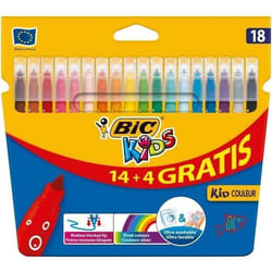 BIC® - Feutres de coloriage - BIC® Kids Kid x 18