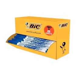 Feutres effaçables à sec - Non spécifié - Lot de 48 - Pointe 1.5mm - Couleur bleu - Mixte