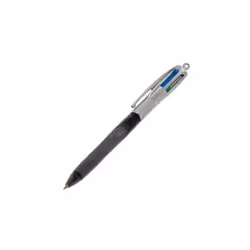 Stylo bille - 4 COLOUR GRIP PRO - 4 Couleurs - Rechargeable - Pointe Moyenne - Mixte