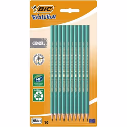 Crayons à Papier BIC Evolution Original - HB - Blister de 10