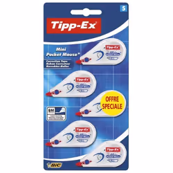 Tipp-Ex® - Rubans correcteur Tipp-Ex® Mini Pocket Mouse® x 5