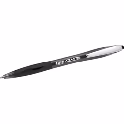BIC 931946 stylo à bille Noir Stylo à bille rétractable avec clip Moyen 3 pièce(s)