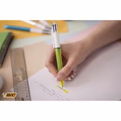 BIC 4c Fluo Blister 1