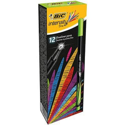 BIC fineliner Intensity stylo-feutre Fin Vert clair 12 pièce(s)
