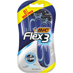 BIC Flex 3 rasoir pour hommes Rasoir droit Bleu