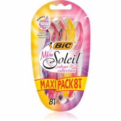 Vous souhaitez raser votre corps de près ou tailler certaines zones&nbsp;? Le rasoir électrique BIC Miss Soleil Color est le  ...