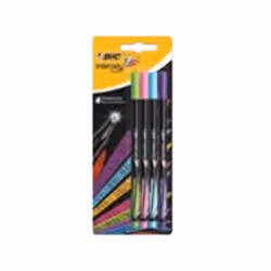 BIC 942076, Fin, 4 couleurs, Multicolore, 0,32 mm, Multicolore, Rond