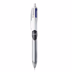 BIC 4Colours, Clip, Stylo à bille rétractable avec clip, Noir, Bleu, Vert, Rouge, 12 pièce(s)