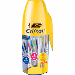 BIC 945758, Clip, Stylo à bille, Multicolore, 20 pièce(s)
