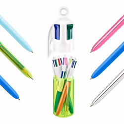 BIC 945793 stylo à bille Stylo à bille rétractable avec clip Moyen 6 pièce(s)