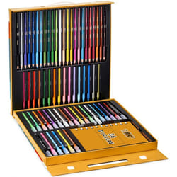 BIC Kids Activity Case Stylo à gel Crayon à la mine de graphite Boîte en métal