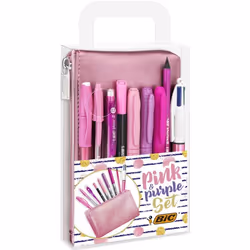 BIC Pink &amp; Purple Party Set