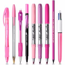 BIC Pink & Purple Party Set