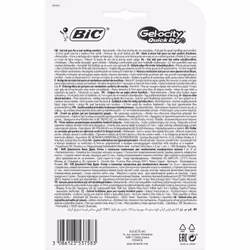 BIC Gel-ocity, Multicolore, 8 pièce(s)