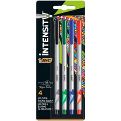 BIC 964824 stylo à bille Stylo à bille rétractable avec clip 4 pièce(s)