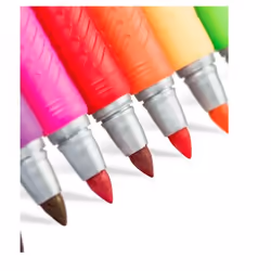 BIC 968410 marqueur 5 pièce(s) Pointe ronde Bleu, Vert, Orange, Rose, Jaune