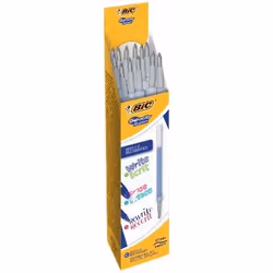 BIC Gel-ocity illusion, Bleu, Moyen, Bleu, Translucide, 0,7 mm, 0,3 mm, Stylo à gel