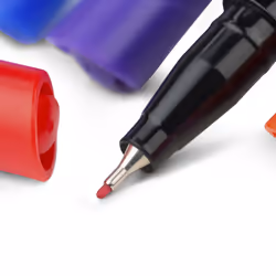 BIC 972135 stylo-feutre Fin/moyen Noir, Bleu, Marron, Vert, Bleu clair, Vert clair, Orange, Rose, Violet, Rouge, Jaune - Vue supplémentaire 4