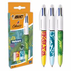 BIC 992579 stylo à bille Stylo à bille rétractable avec clip 3 pièce(s)
