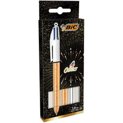 BIC 992580 stylo à bille Stylo à bille rétractable avec clip Moyen 3 pièce(s)