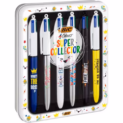 BIC 992607 stylo à bille Stylo à bille rétractable avec clip 6 pièce(s)