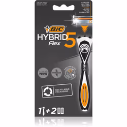 Vous souhaitez obtenir un visage rasé de près ou tailler certaines zones&nbsp;? Le rasoir électrique BIC FLEX5 Hybrid est le  ...