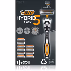 Le rasoir BIC Flex5 Hybrid est le moyen le plus simple pour avoir un visage parfaitement lisse.