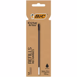 BIC 503839, Noir, Moyen, Noir, 1 mm, 3 pièce(s)
