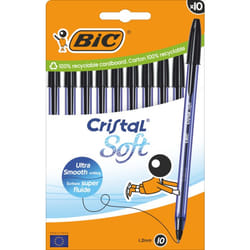 BIC 516358 stylo à bille Noir 10 pièce(s)