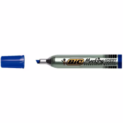 BIC Marking Onyx 1591, Bleu, Pointe biseautée, Bleu, Métal, 3,7 mm, 5,5 mm