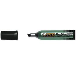 BIC Marking Onyx 1481 marqueur indélébile Pointe biseautée Noir