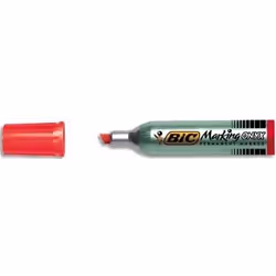 BIC Marking Onyx 1481, Rouge, Pointe biseautée, Bleu, Rouge, Métal, 3,7 mm, 5,2 mm