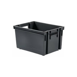 EDA - Bac de rangement sans couvercle - Gris